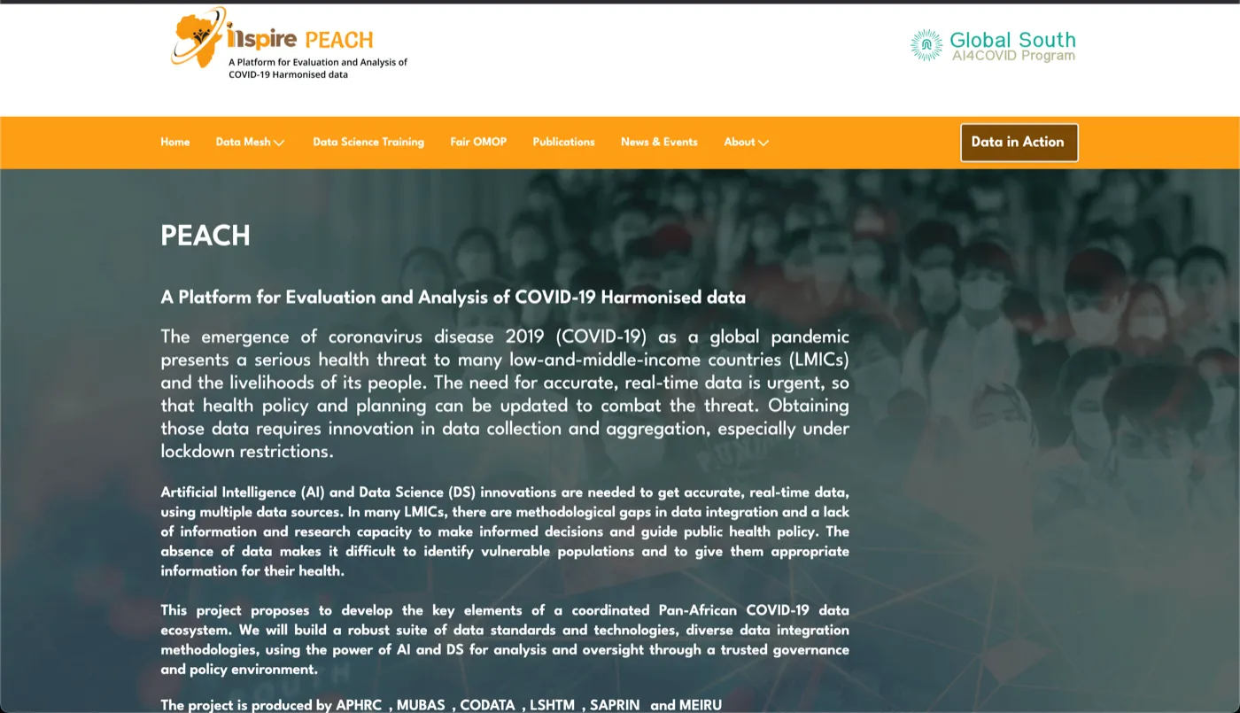 Inspire Peach screenshot